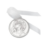 MEDALLA PLATA 925 VIRGEN NIÑO 7CMS