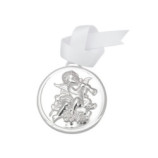 MEDALLA PLATA 925 ANGEL FLAUTA 7CMS