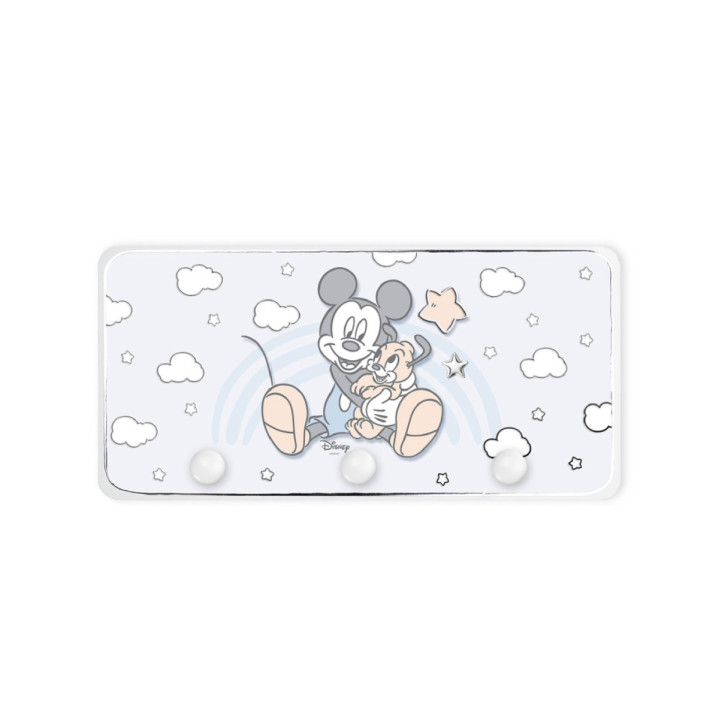 PERCHA MADERA MICKEY MOUSE 37X18