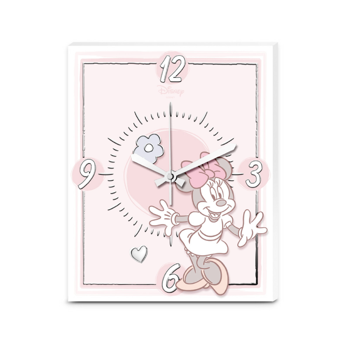 RELOJ MADERA MINNIE MOUSE 20X25