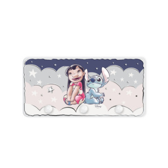 PERCHA MADERA LILO & STITCH 37X18