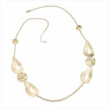 COLLAR 90+5CMS PLATA 925 BAÑO ORO 24K