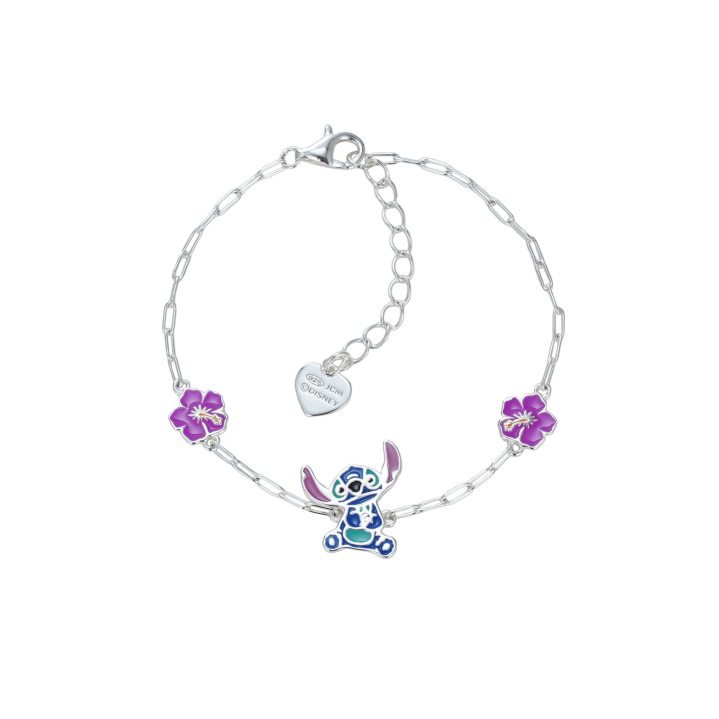PULSERA STICH FLORES PLATA 925