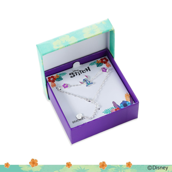 PULSERA STICH FLORES PLATA 925