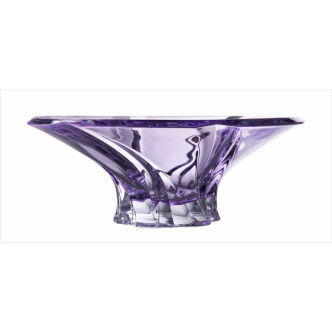 CENTRO MESA BOHEMIA AMBAR 30X12CMS