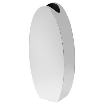 JARRON OVAL ACERO