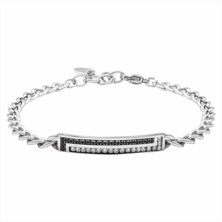(HERO)PULSERA CABALLERO ACERO 19CMS