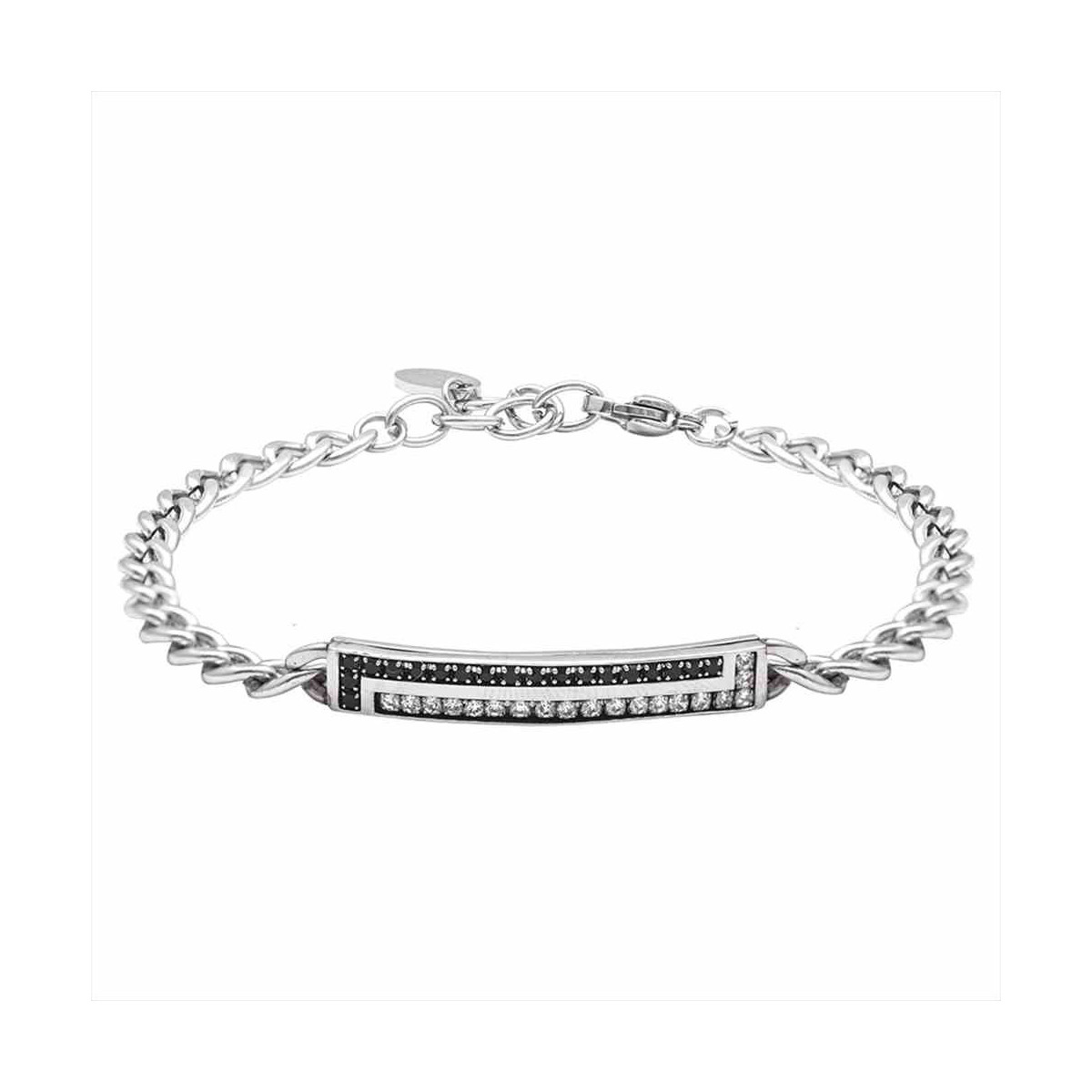 (HERO)PULSERA CABALLERO ACERO 19CMS