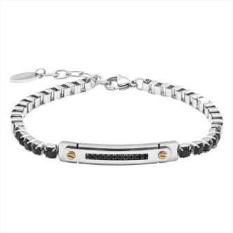 (HERO)PULSERA CABALLERO ACERO 19CMS