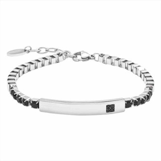 (HERO)PULSERA CABALLERO ACERO 19CMS