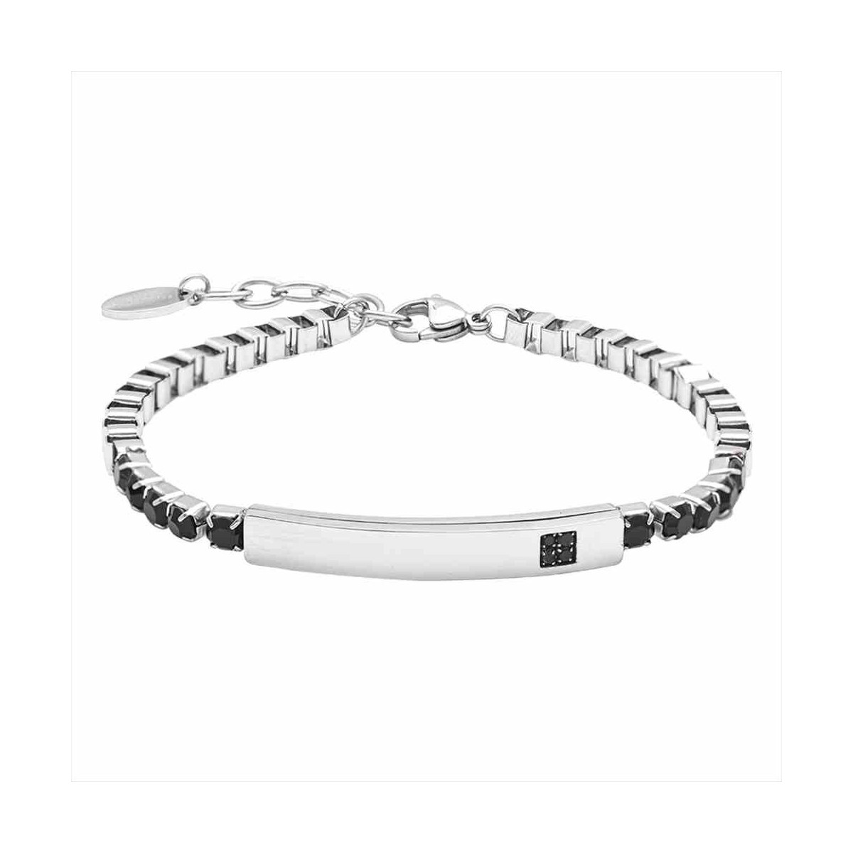 (HERO)PULSERA CABALLERO ACERO 19CMS