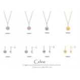 COLEC 4 PEND. 4 COLLA PLATA ACERO CELINE