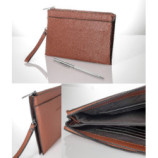 BOLSO P.CARDIN MARRON+BOLIGRAFO