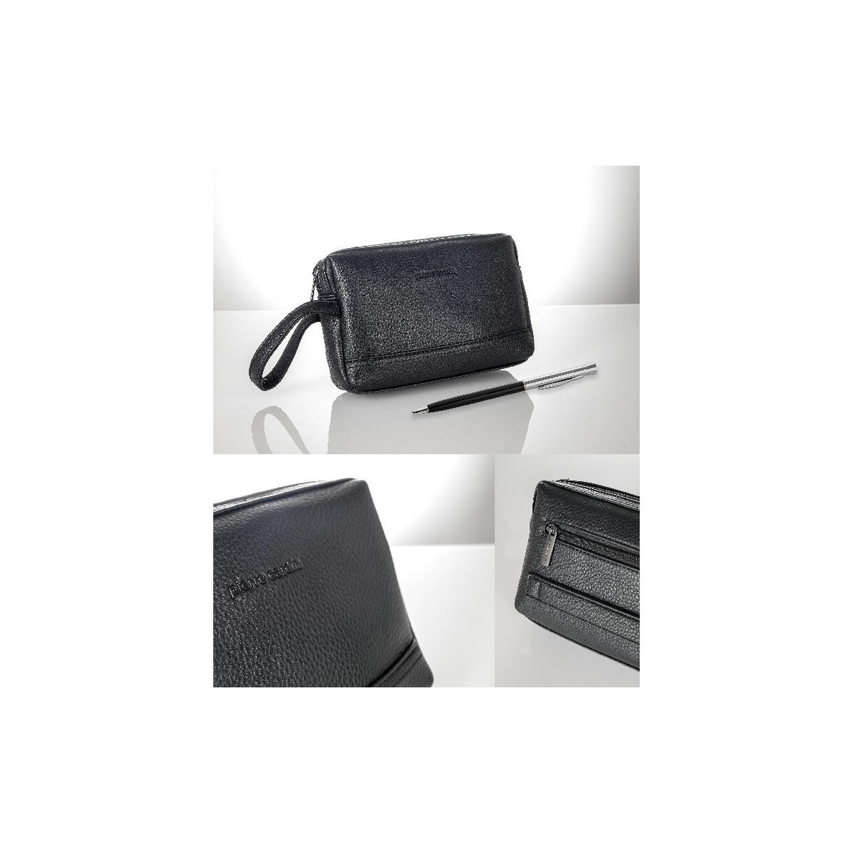 BOLSO P.CARDIN MARRON+BOLIGRAFO