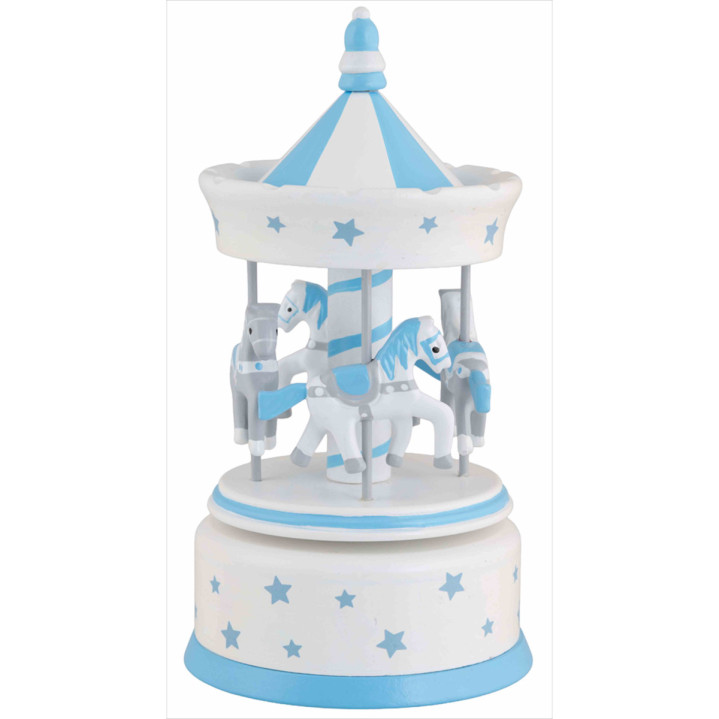 CARROUSEL CABALLOS 11X23CMS SIN CHAPA