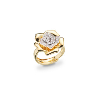 ANILLO BRONCE DORADO ABIERTO