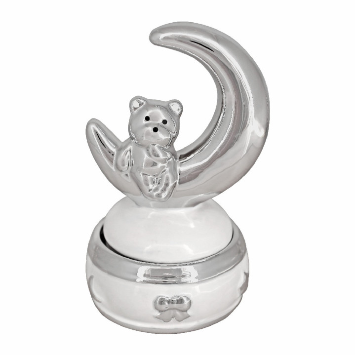 CARROUSEL MUSICAL OSO LUNA 15X8,5 BLANCO