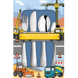 SET 4 CUBIERTOS VEHÍCULOS