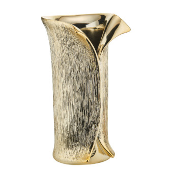 JARRON 28CMS BAÑO DORADO