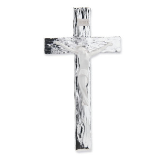 CRUCIFIJO PLATEADO 16CMS