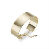 PULSERA PLATA 925 DORADA 6CMS DIAM. 1,5CMS PULSERA PLATA 925 DORADA 6CMS DIAM. 1,5CMS