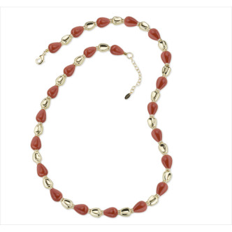 COLLAR BRONCE P.CORAL 80+6CMS