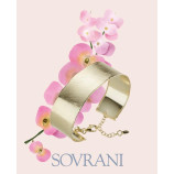 PULSERA PLATA 925 DORADA 6CMS DIAM. 1,5CMS PULSERA PLATA 925 DORADA 6CMS DIAM. 1,5CMS