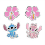 PENDIENTES BRONCE STITCH Y ANGEL