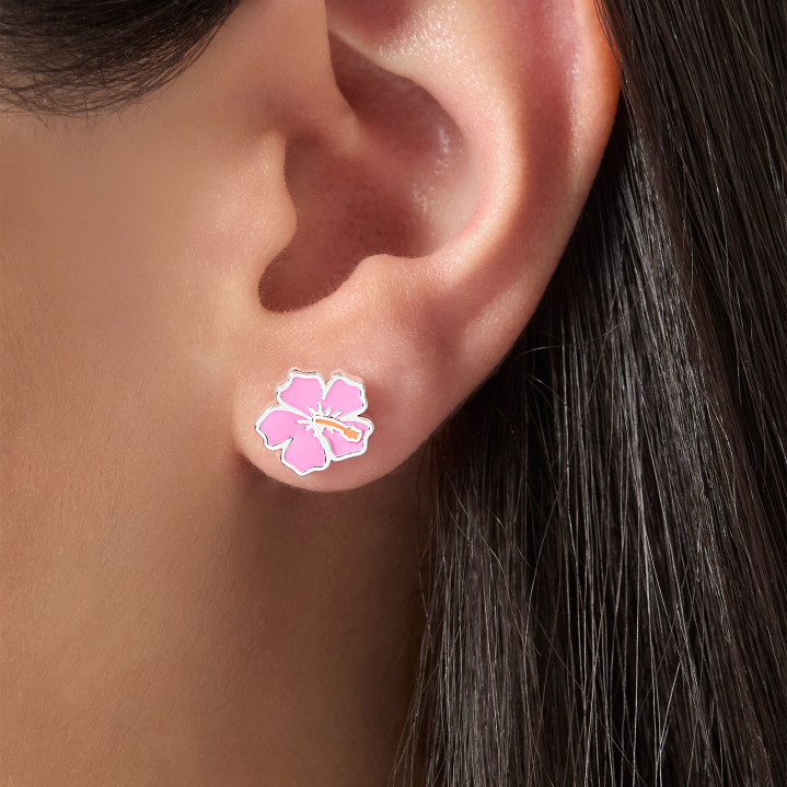 PENDIENTES BRONCE STITCH Y ANGEL