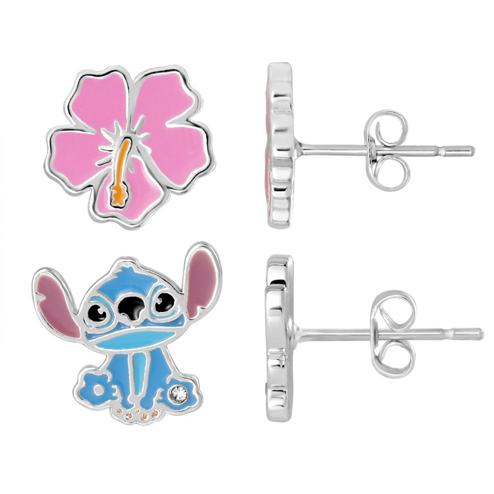 PENDIENTES BRONCE STITCH Y ANGEL