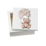 CAJA DIENTES OSO GLOBOS CORAZON BLANCO