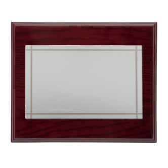 PLACA ACERO INOX. RECTA