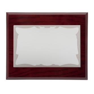 PLACA ACERO INOX. PERGAMINO