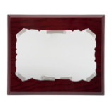 PLACA ACERO INOX. PERGAMINO