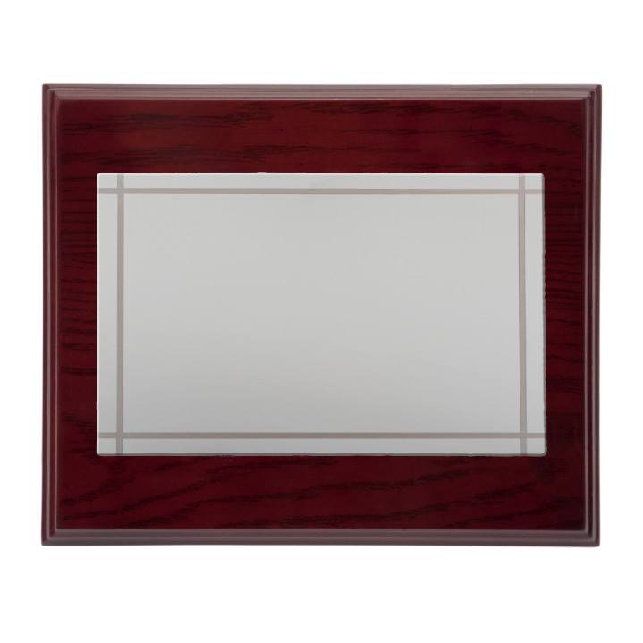 PLACA ACERO INOX. RECTA