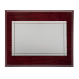 PLACA ACERO INOX. RECTA