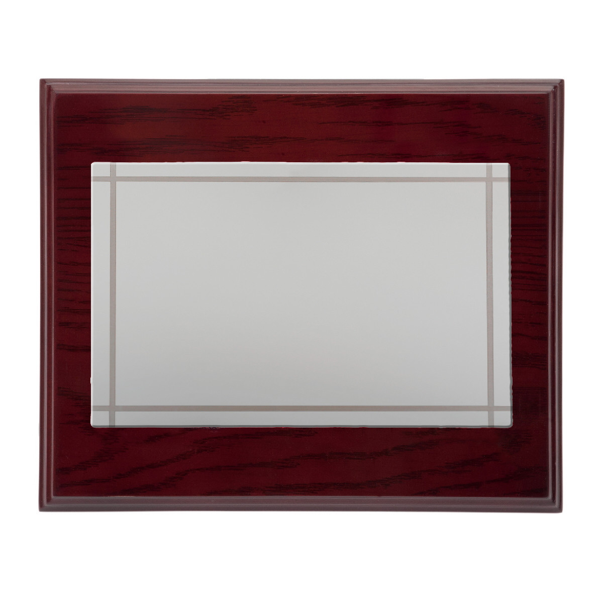 PLACA ACERO INOX. RECTA